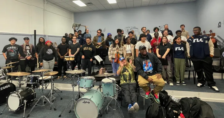 Lettuce Celebrates The Legacy Of Frankie Beverly With Student Musicians At Philadelphia High School [B.Getz on L4LM]